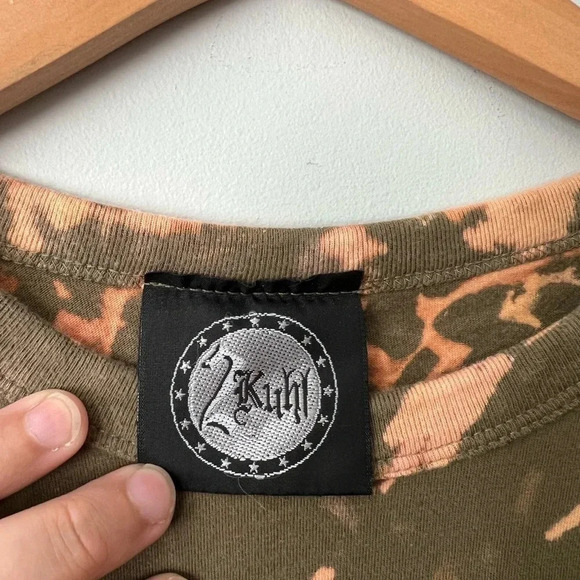 The Simpson’s Homer  Graphic T-Shirt | 2Kuhl Hand Bleached | Size Medium - Picture 3 of 5